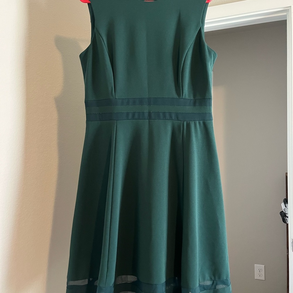 Calvin Klein Green Sleeveless Dress